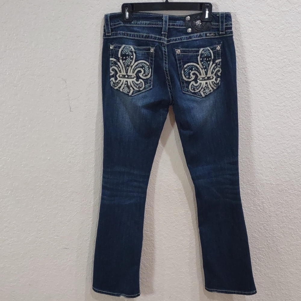 MISS ME Signature Boot  Blue Jeans. - Picture 5 of 17